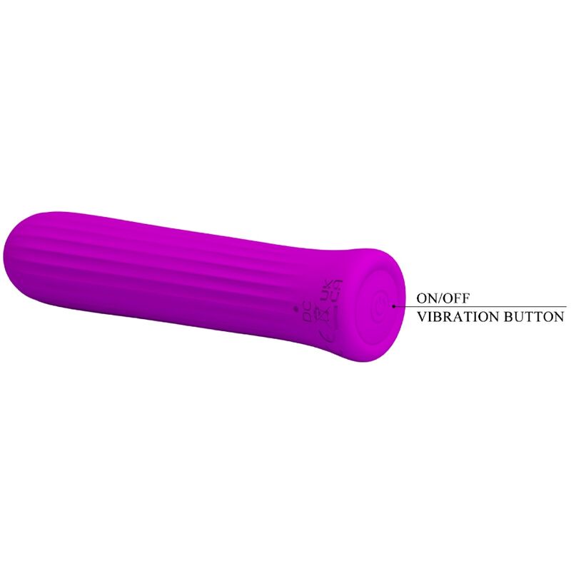 Weiß-rosa Vibrator-Stimulator
