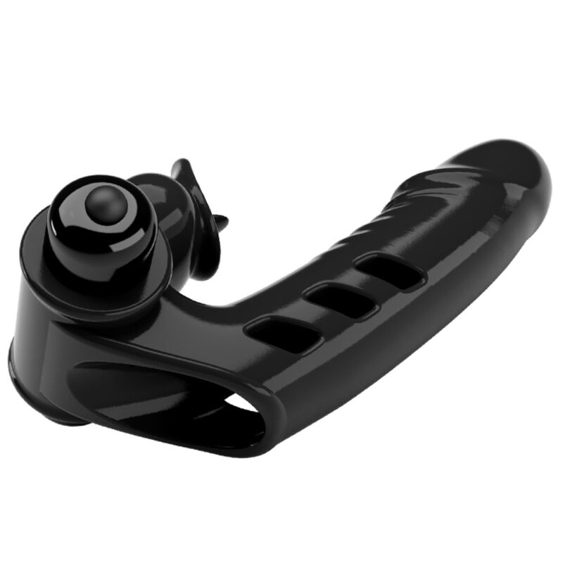 Corbin Schwarze Vibrator-Fingerabdeckung