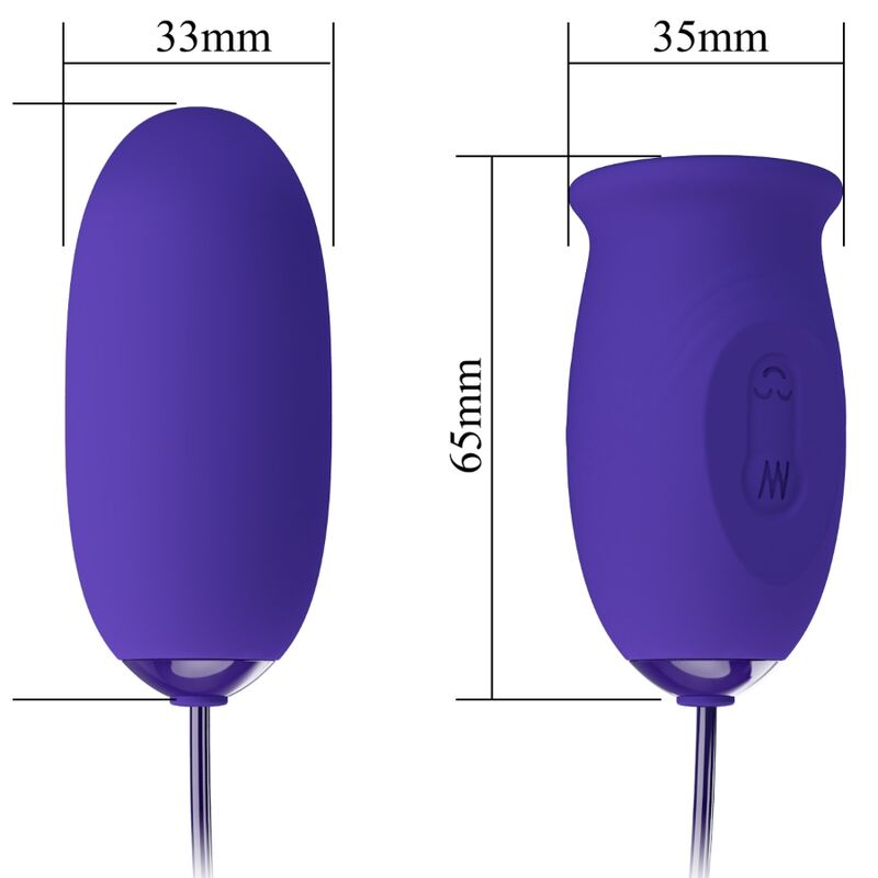 Daisy Youth Wiederaufladbarer Vibrator-Stimulator Lila
