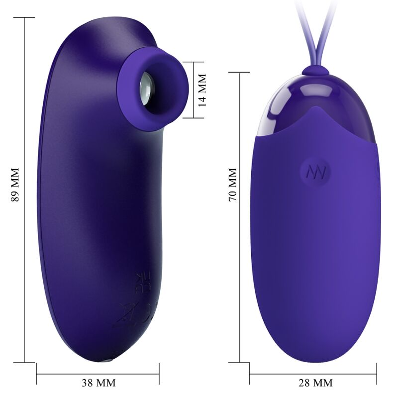 Tragbarer Stimulator und Ei
