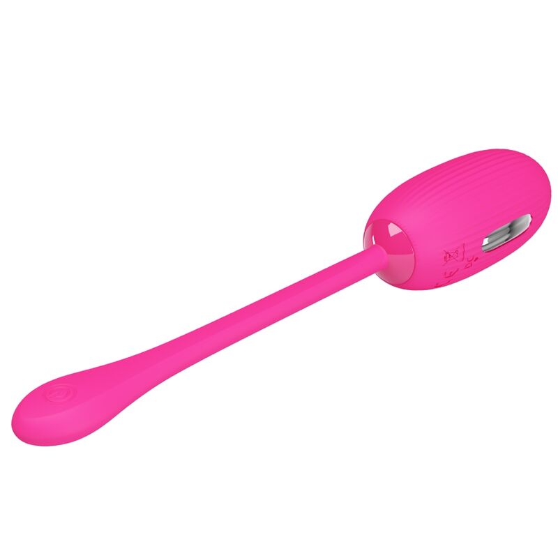 Doreen Magenta wiederaufladbares Vibro-Ei mit Fernbedienung