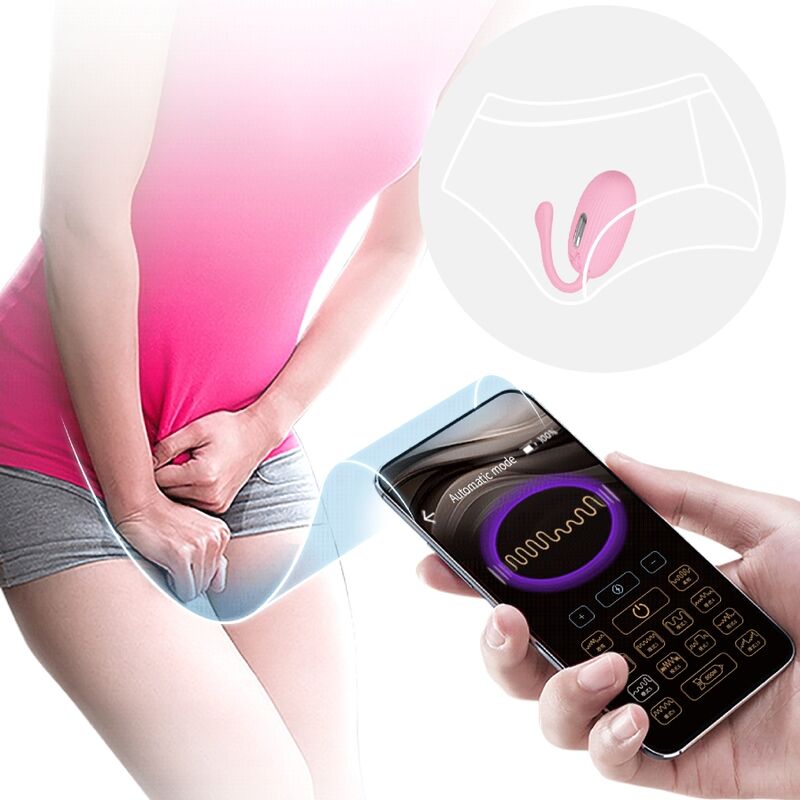 Doreen Pink Wiederaufladbares Vibro-Ei