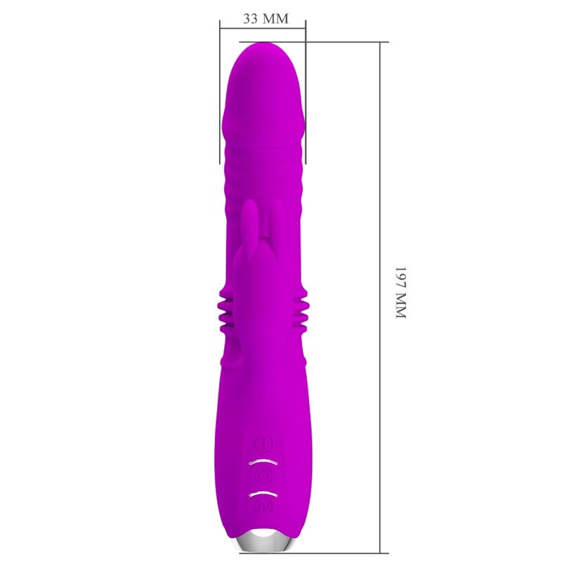 Dorothy Purple Wiederaufladbarer Rabbit-Vibrator