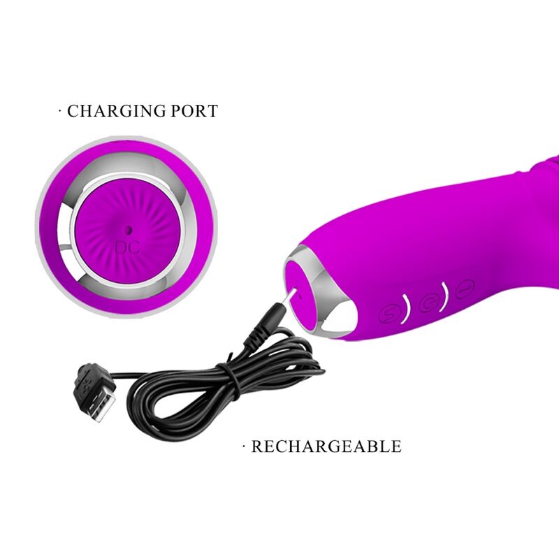 Dorothy Purple Wiederaufladbarer Rabbit-Vibrator