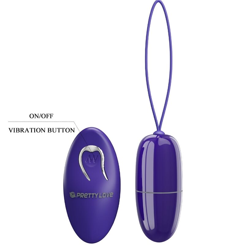 Selkie Youth Mini-Vibrationsei mit Fernbedienung, Lila