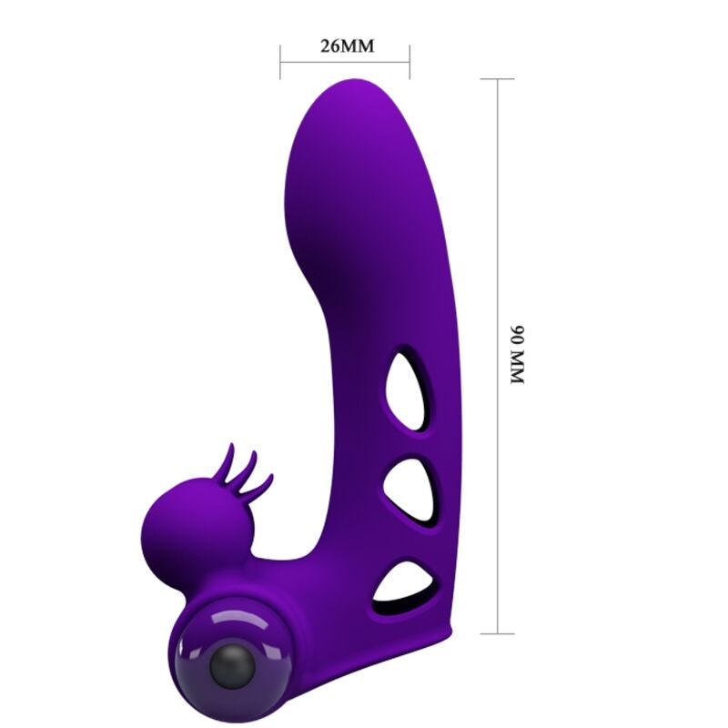 Orlando Lila Vibrator-Fingerabdeckung