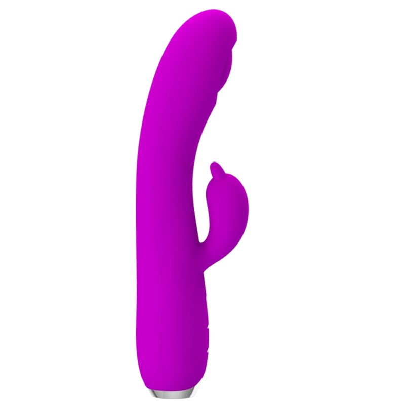 Lila wiederaufladbarer Saugvibrator Regina