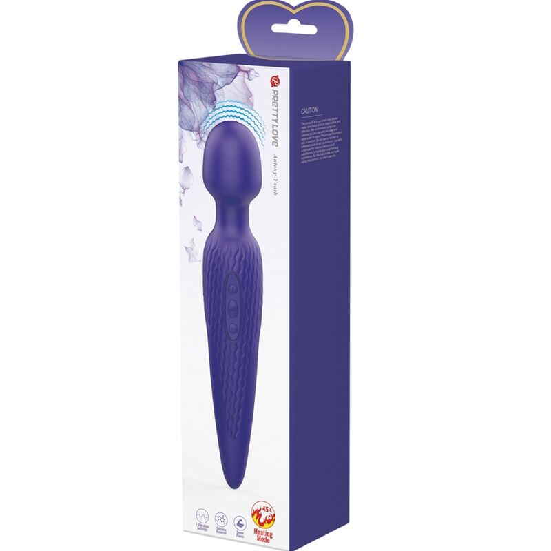 Antony Youth Wand Vibrator Lila Wärmeeffekt