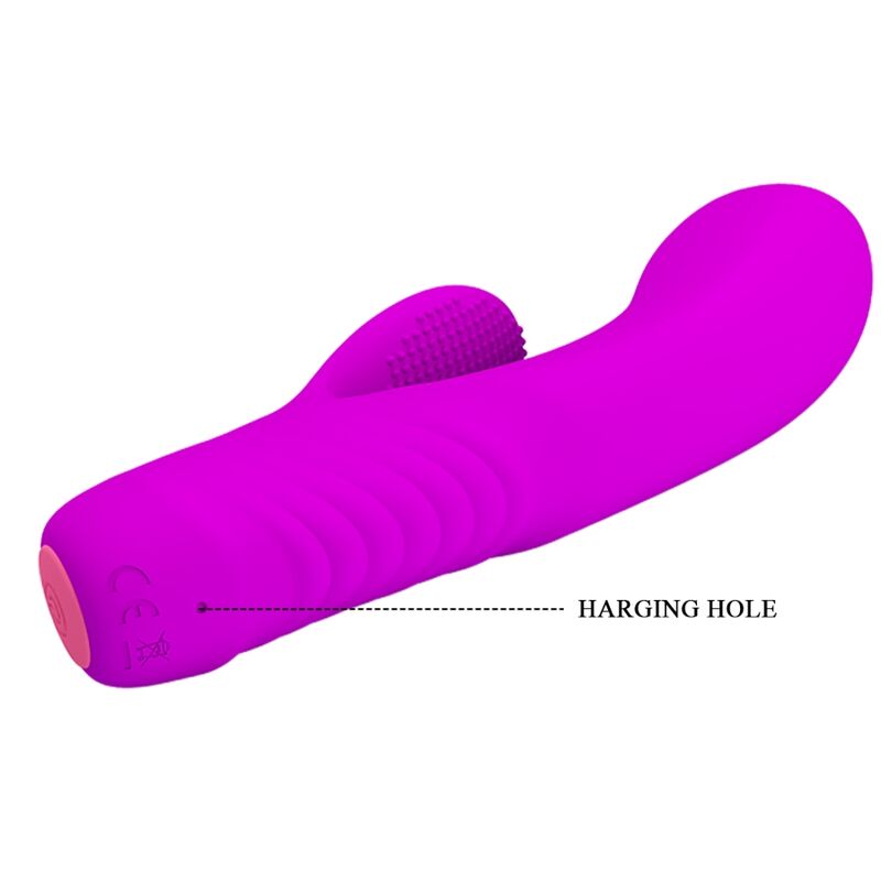 Tim Lila wiederaufladbarer Vibrator