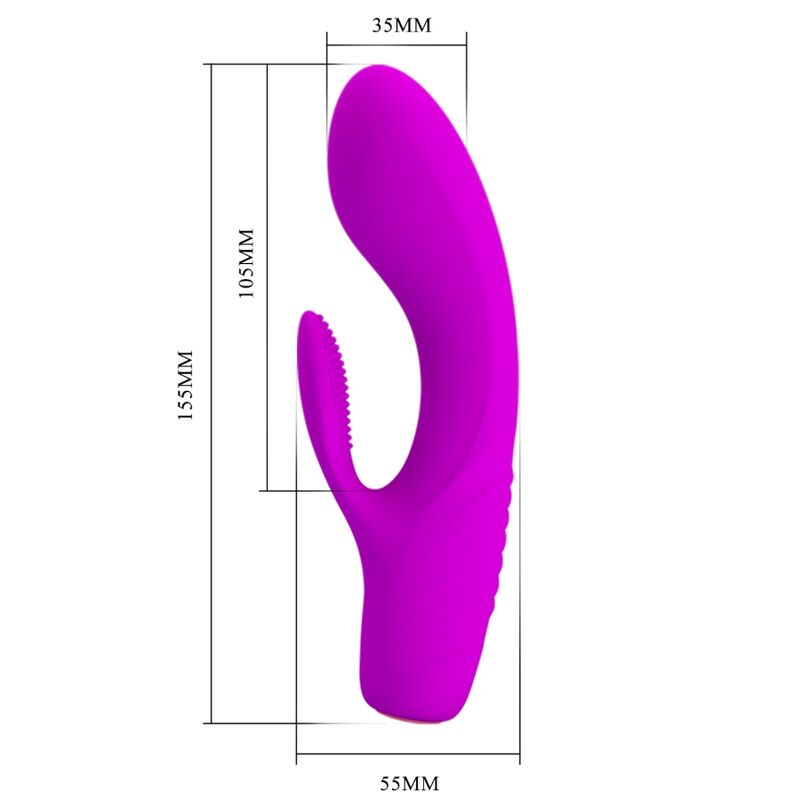Tim Lila wiederaufladbarer Vibrator