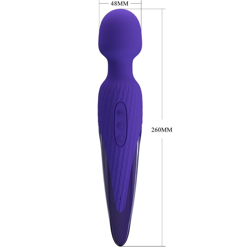 Antony Youth Wand Vibrator Lila Wärmeeffekt
