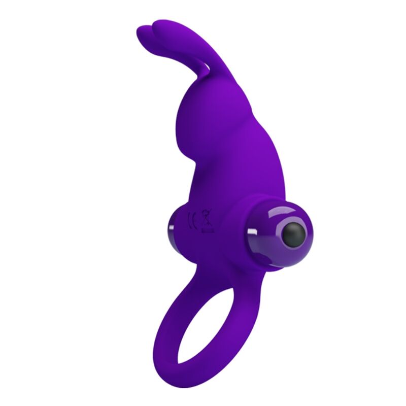Lilafarbener Penisvibratorring i-Rabbit