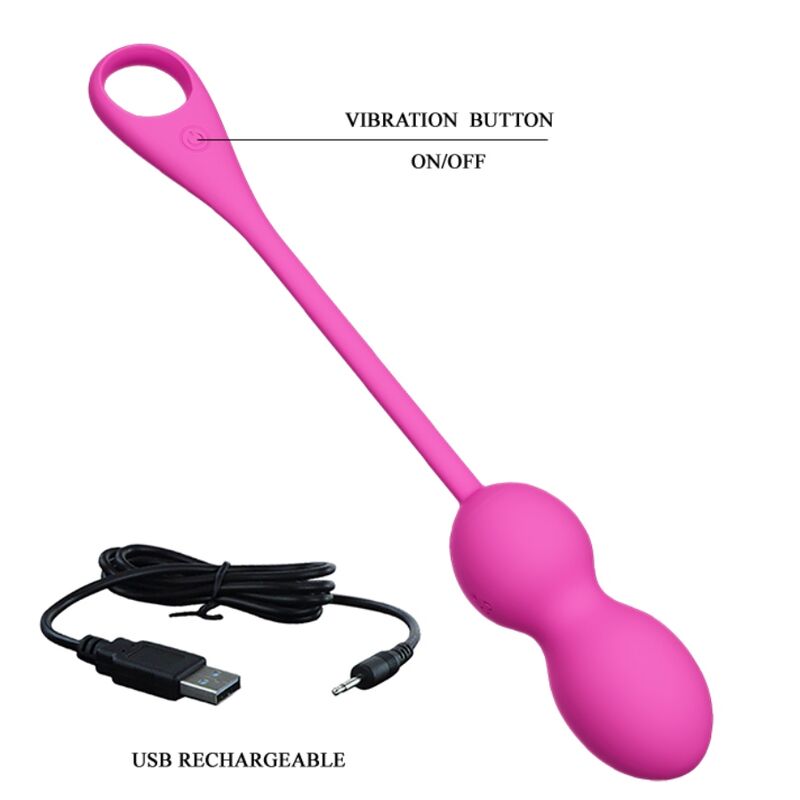 Elvira Pink – Wiederaufladbare Vibrationskugeln