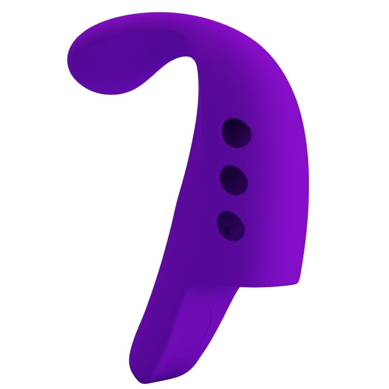 Lila Gorgon wiederaufladbarer Fingervibrator
