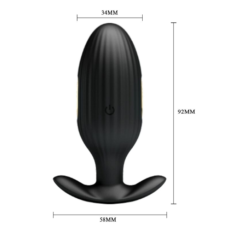Jefferson Black App-gesteuerter Analplug
