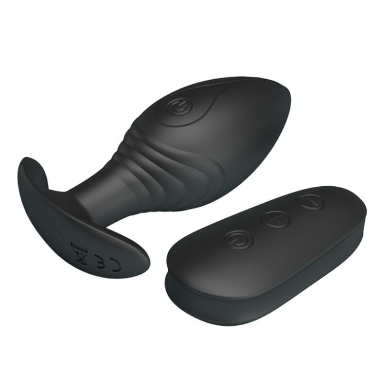 Regina Analplug wiederaufladbarer Vibrator schwarz