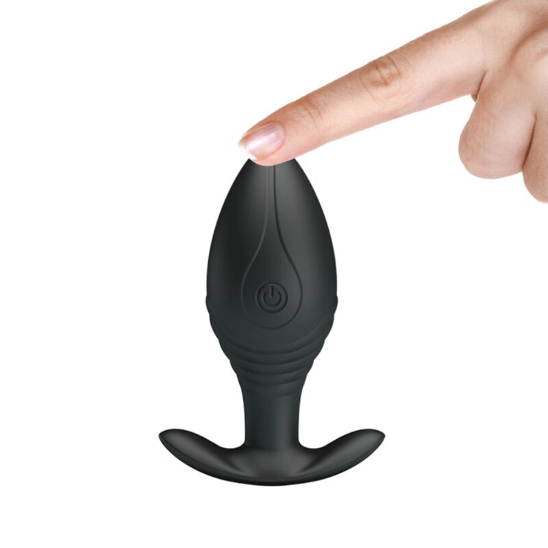 Regina Analplug wiederaufladbarer Vibrator schwarz