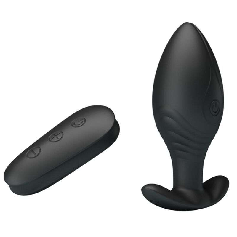 Regina Analplug wiederaufladbarer Vibrator schwarz