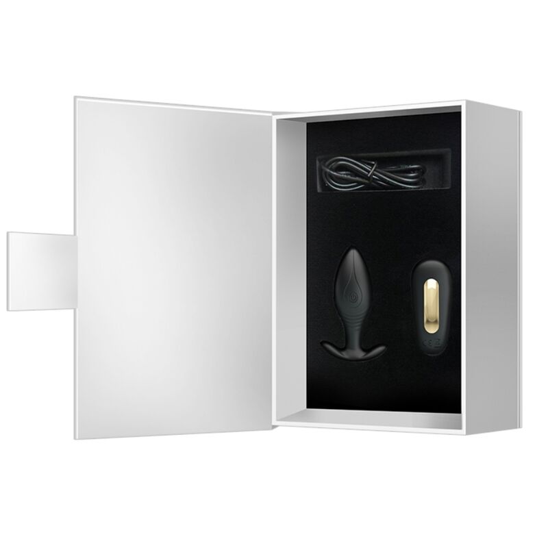 Regina Analplug wiederaufladbarer Vibrator schwarz
