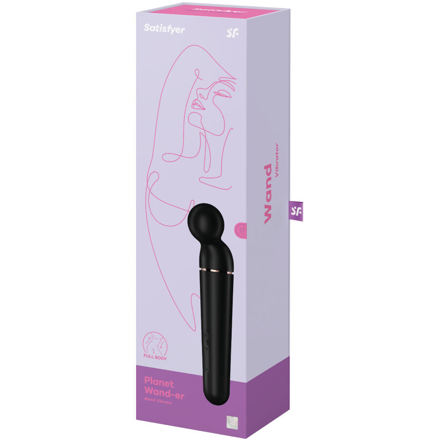 Planet Wand-Er Vibrator-Massagegerät, Beere