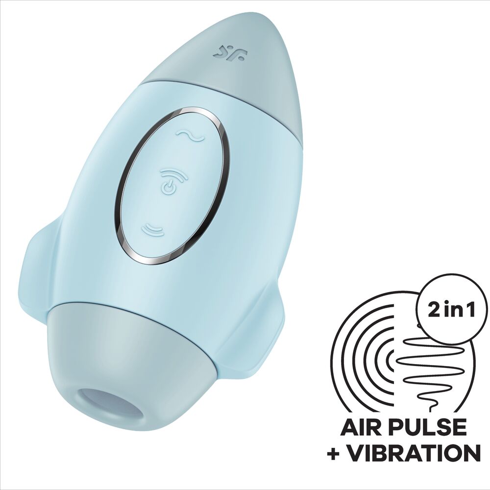 Mission Control Kleiner lila Doppelpulsvibrator