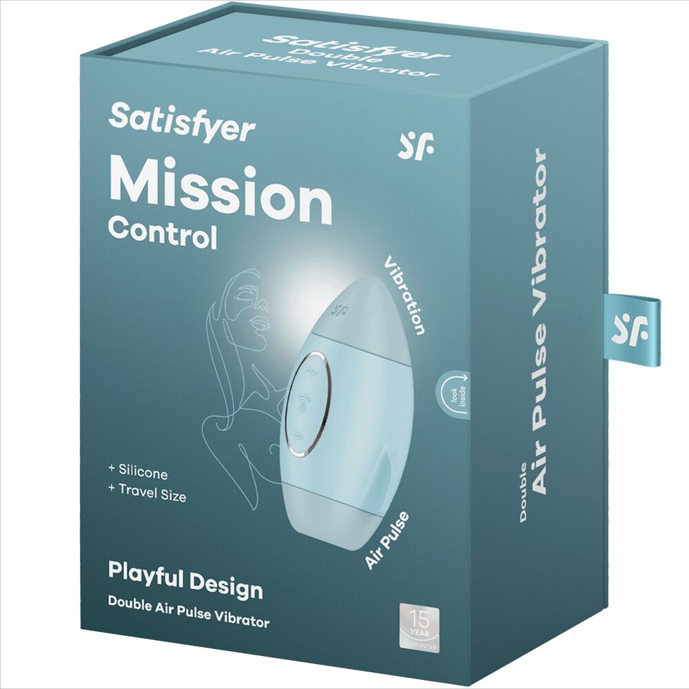 Mission Control Kleiner lila Doppelpulsvibrator