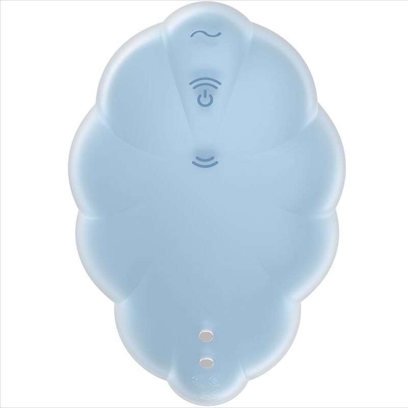Cloud Dancer Grüner Luftpulsvibrator
