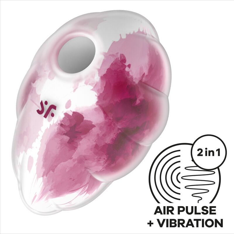 Cloud Dancer Grüner Luftpulsvibrator