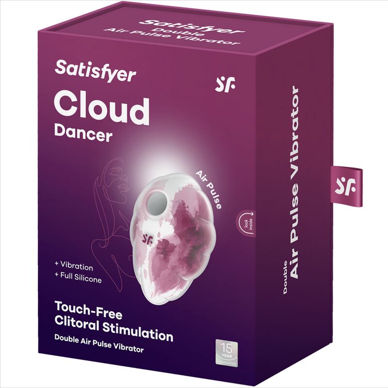 Cloud Dancer Grüner Luftpulsvibrator