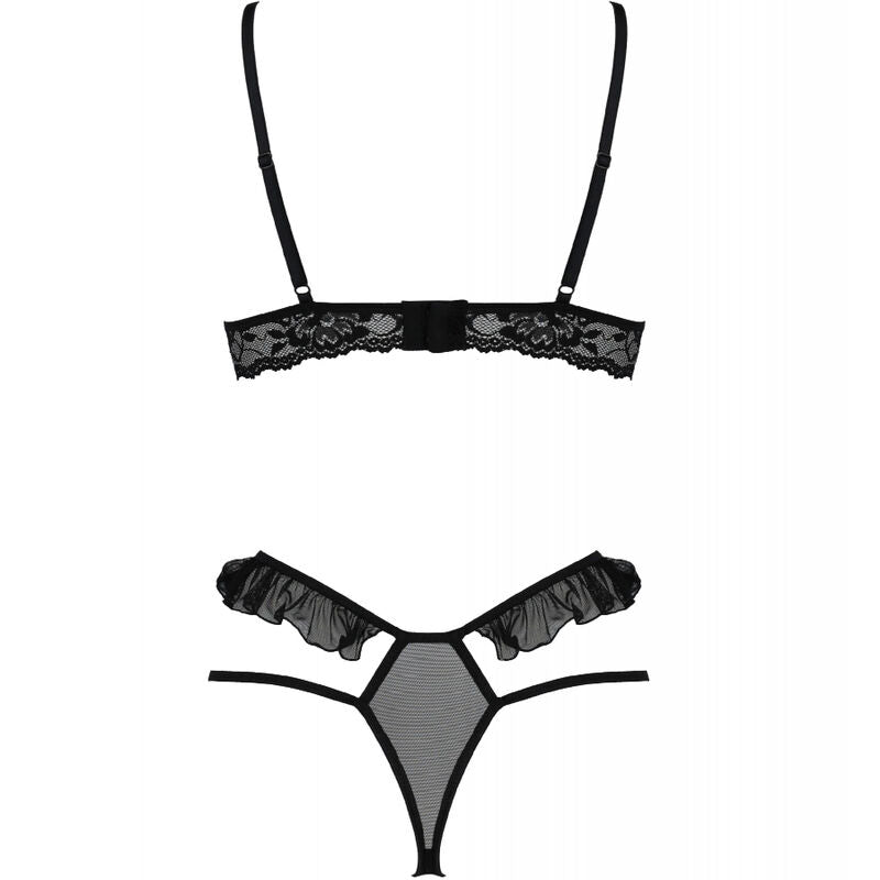Dolly Set Back Teile schwarz s/m
