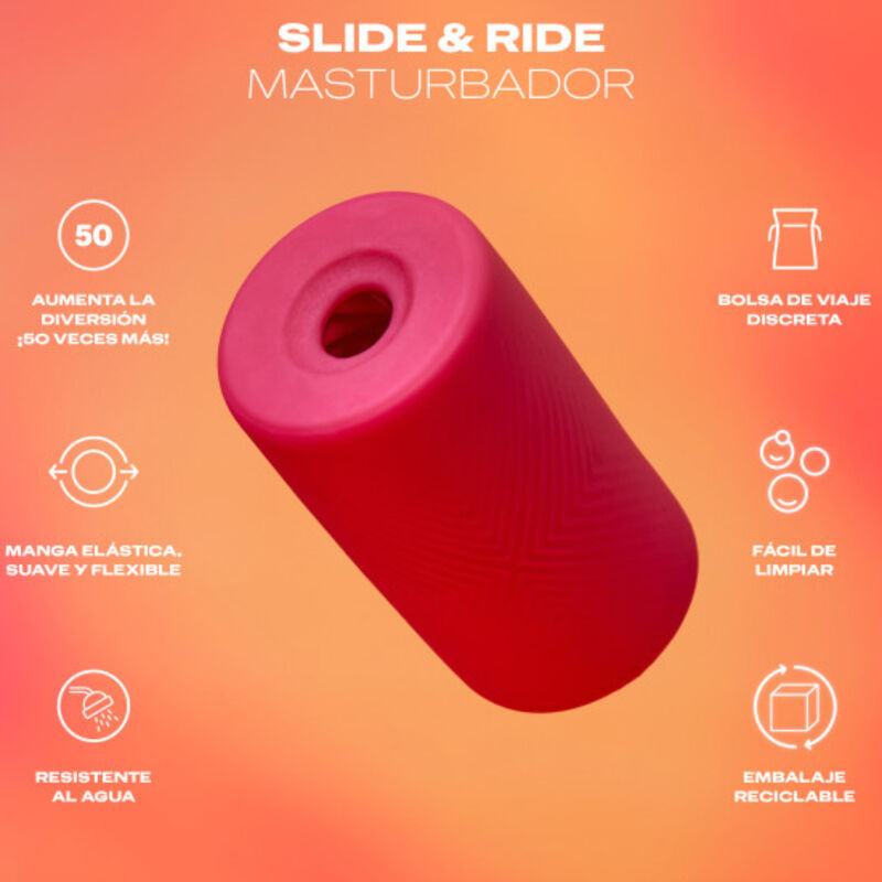Slide &amp; Ride Masturbator-Spielzeug