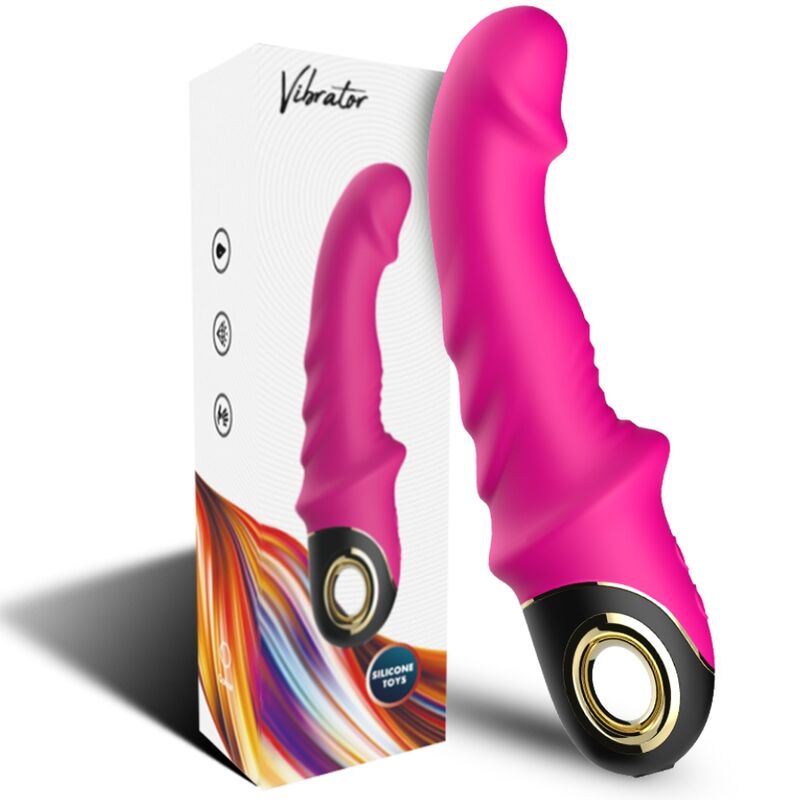 Joyblade Dildo-Vibrator-Rotator Fuchsie
