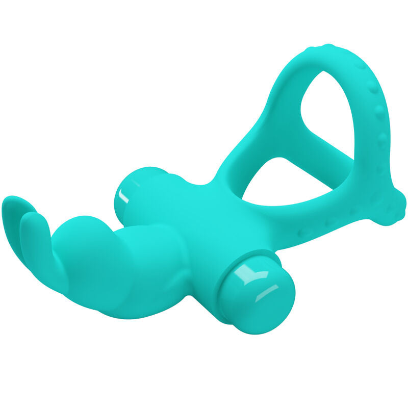 Figgy Grüner Kaninchen-Vibrationsring