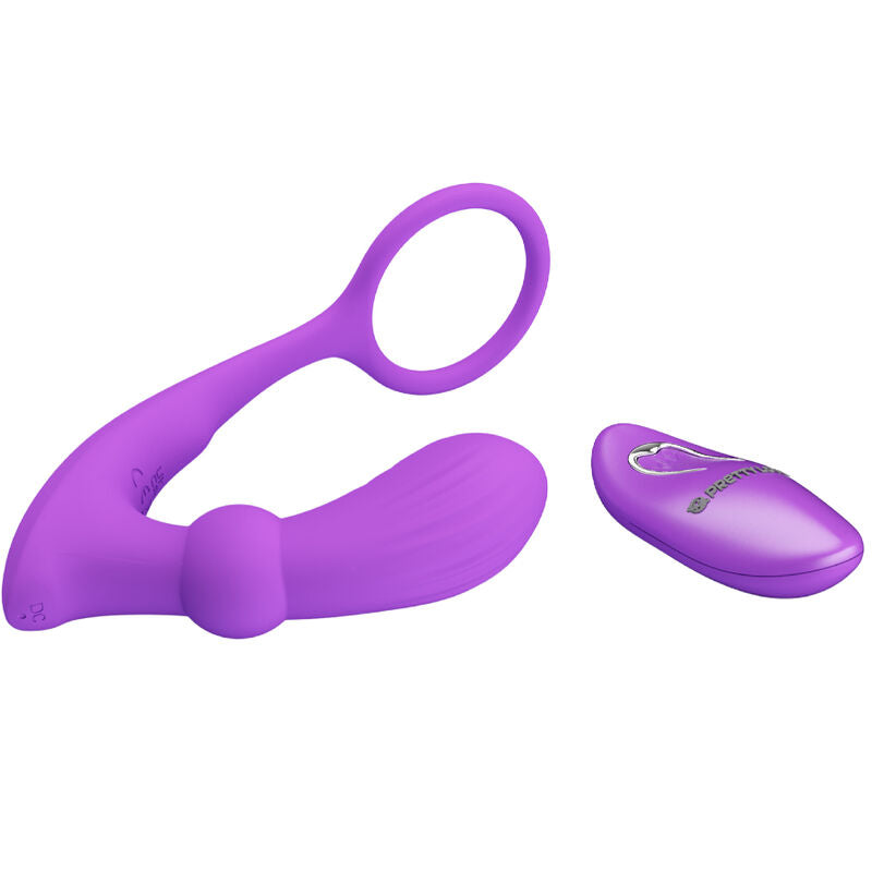 Warren-Ring und lila Analvibrator