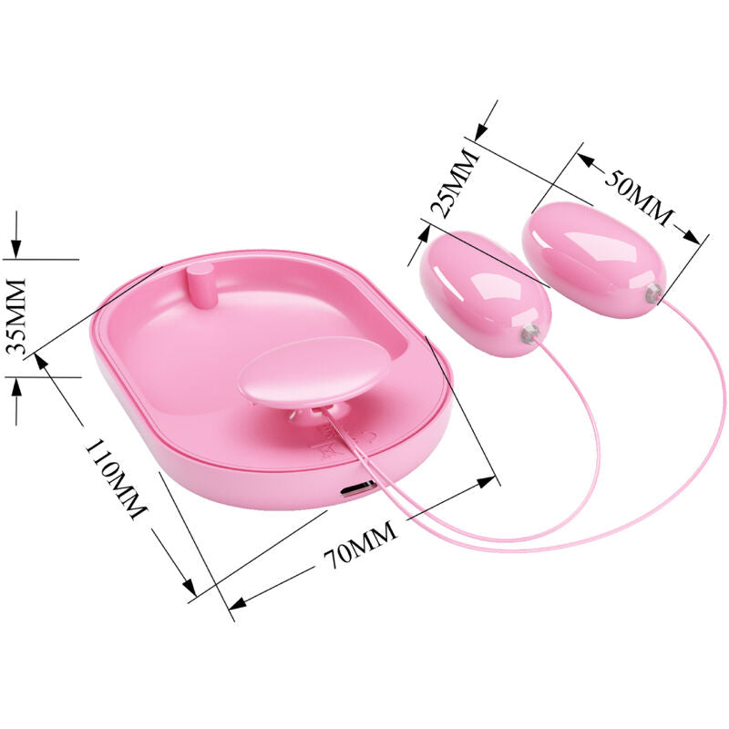 Funbox vibrierender rosa Ball
