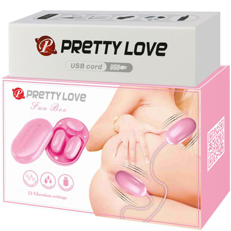 Funbox vibrierender rosa Ball