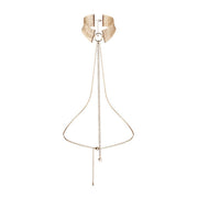 Metallic Desire Goldmetallische Halskette