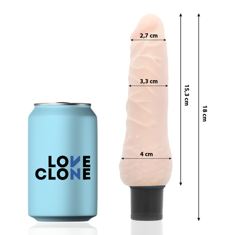 Sven selbstschmierender Vibrator 18,5 cm -o- 3,3 cm
