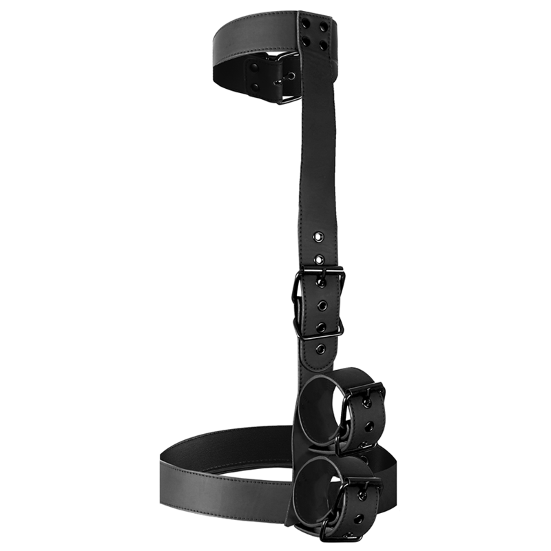 Körperfessel-Set mit Halsband und Handgelenken