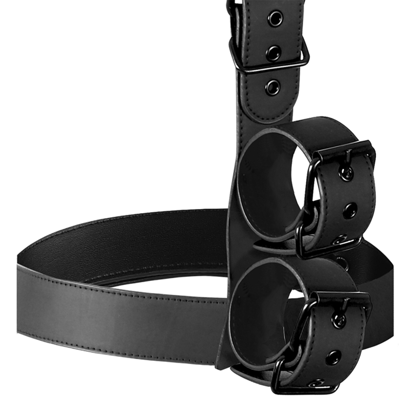 Körperfessel-Set mit Halsband und Handgelenken