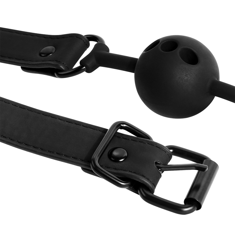 Atmungsaktiver Ballknebel aus Silikon