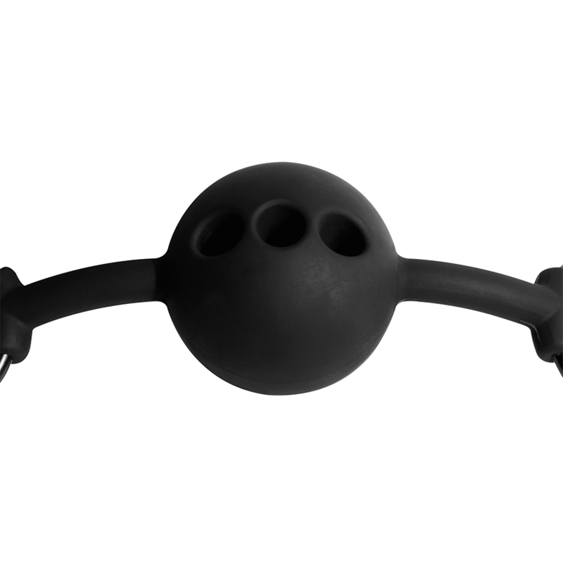 Atmungsaktiver Ballknebel aus Silikon