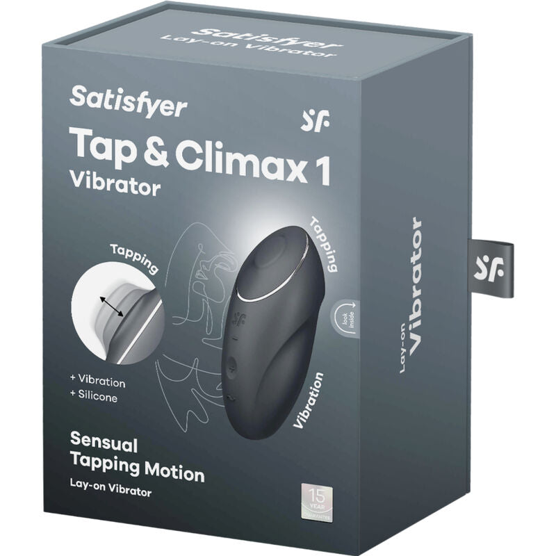 Tap &amp; Climax 1 Auflegevibrator, rot