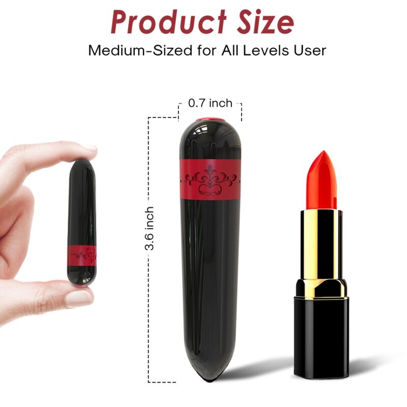 Fernbedienungs-Bullet-Vibrator Rocket schwarz