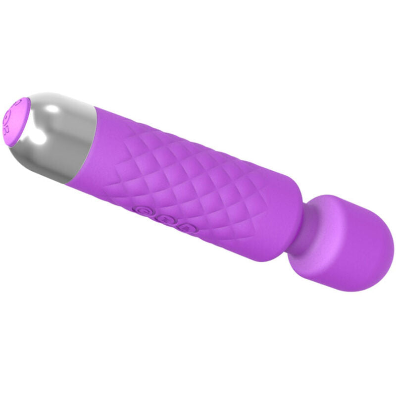 Lila Mini-Massagegerät und Vibrator