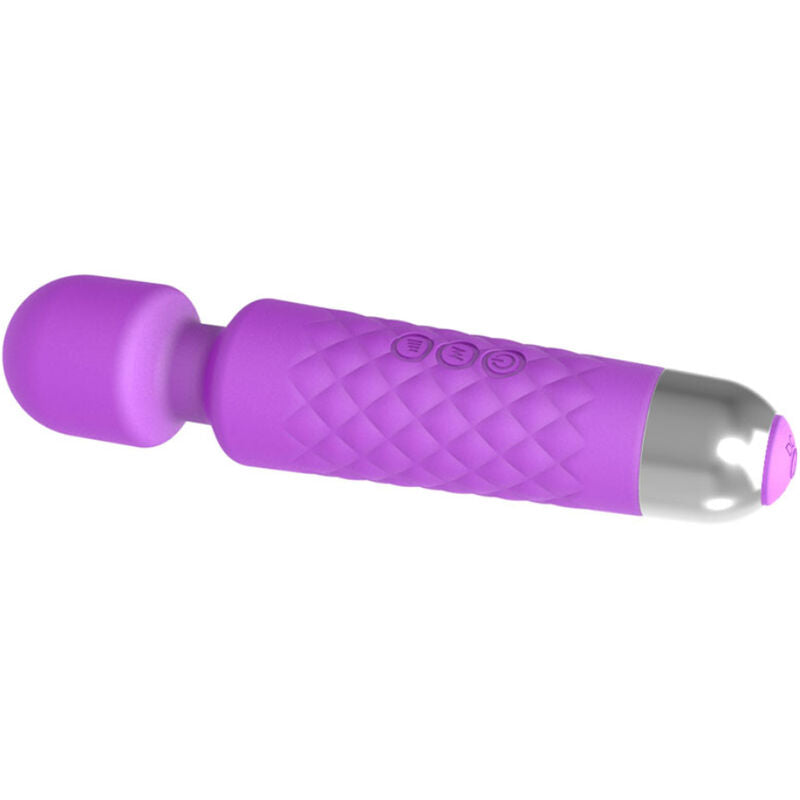 Lila Mini-Massagegerät und Vibrator