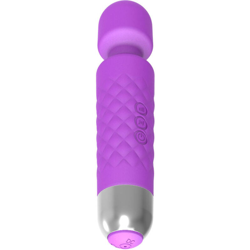 Lila Mini-Massagegerät und Vibrator