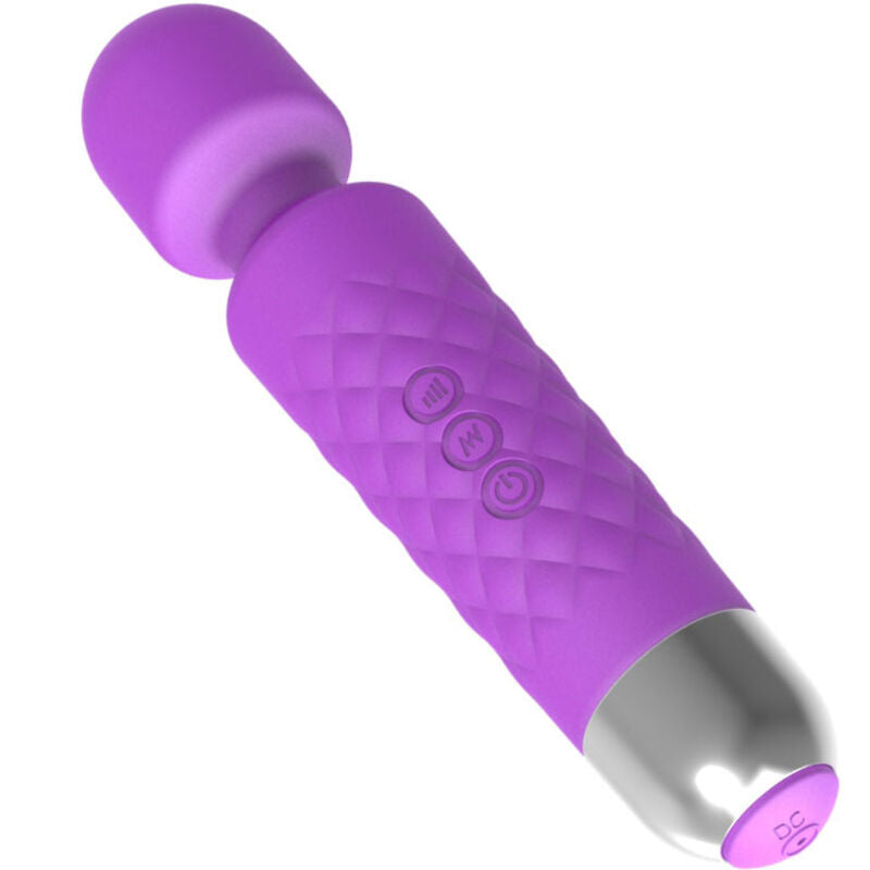 Lila Mini-Massagegerät und Vibrator
