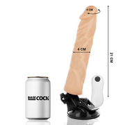 Realistischer Vibrator mit Fernbedienung natur 21 cm -o- 4 cm