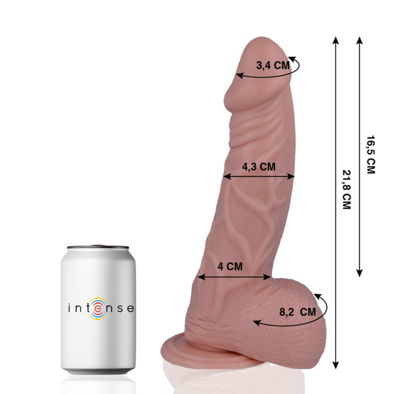 25 realistische Schwänze 21,8 cm -o- 4,3 cm